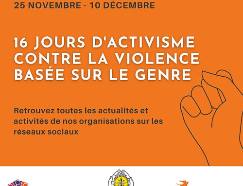 Les 16 jours d’activisme contre la violence fondée sur le genre