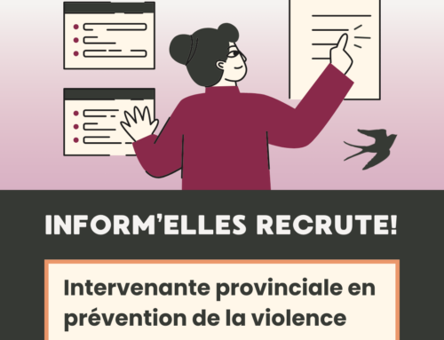 Inform’Elles recrute : Intervenante provinciale en prévention de la violence – bilingue